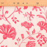 Printed Viscose Poplin: Victoire Red, Beige, Pink - Maison Klem