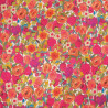Tania Fuchsia-Orange Printed Viscose Poplin - Maison Klem