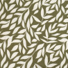 Manon Khaki Ecru Printed Viscose Poplin - Maison Klem