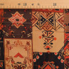 Ethnic-Print Viscose Poplin in Ochre and Cocoa - Maison Klem