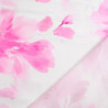 Popeline de Viscose Imprimée Aquarela Rose Violet - Maison Klem