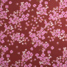 Printed Viscose Poplin in Plum-Mauve Bloom - Maison Klem