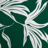 Popeline de Viscose Imprimée India Vert Profond - Maison Klem