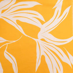India Safran Printed Viscose Poplin - Maison Klem