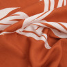 Popelina de viscosa estampada «India Terracotta» - Maison Klem