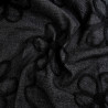 Jean Broderie Tulle Flora Noir - Maison Klem