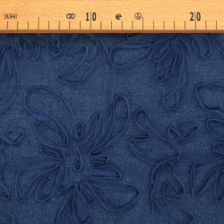 Jean Broderie Tulle Suzon Bleu Moyen - Maison Klem