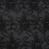 Zwarte Suzon-tule met borduursels - Maison Klem