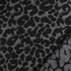 Kopie van Tissu Demin Jacquard Léopard
