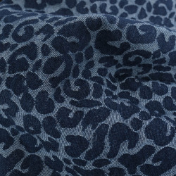 copia di copia di Tissu Demin Jacquard Léopard