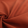 Milleraies-fluweel in terracotta - Auguste - Maison Klem