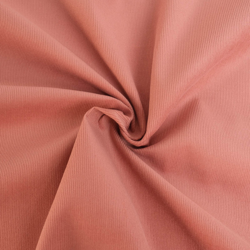 Velluto a righe rosa antico - Auguste - Maison Klem