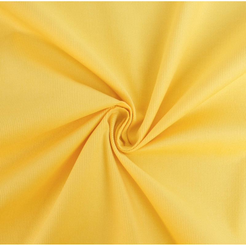 Yellow Striped Velvet - Auguste - Maison Klem