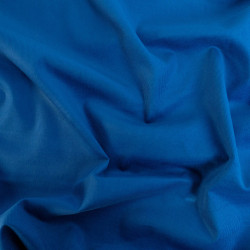 Blauw geribbeld fluweel - Auguste - Maison Klem