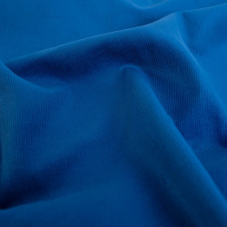 Velours Milleraies Bleu - Auguste - Maison Klem