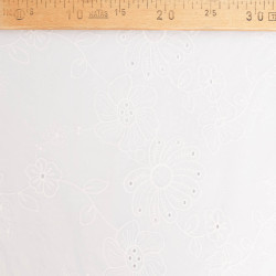 Broderie Anglaise Fleurie - Maison Klem