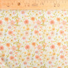 Voile de Coton Mila Fleur Vintage Peche - Maison Klem