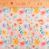 Voile de Coton Mila Fleur Aquarelle Rose - MAISON KLEM