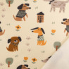Tissu Sweat Envers Doudou Chien - MAISON KLEM