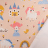 "Born To Fly" Printed Sweatshirt with Fleece Lining - Maison Klem