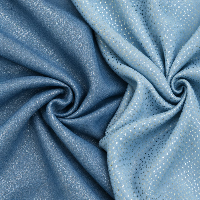 Chambray Lurex Imprimé