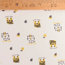 Maglia in cotone con stampa Jungle Vibes - Maison Klem