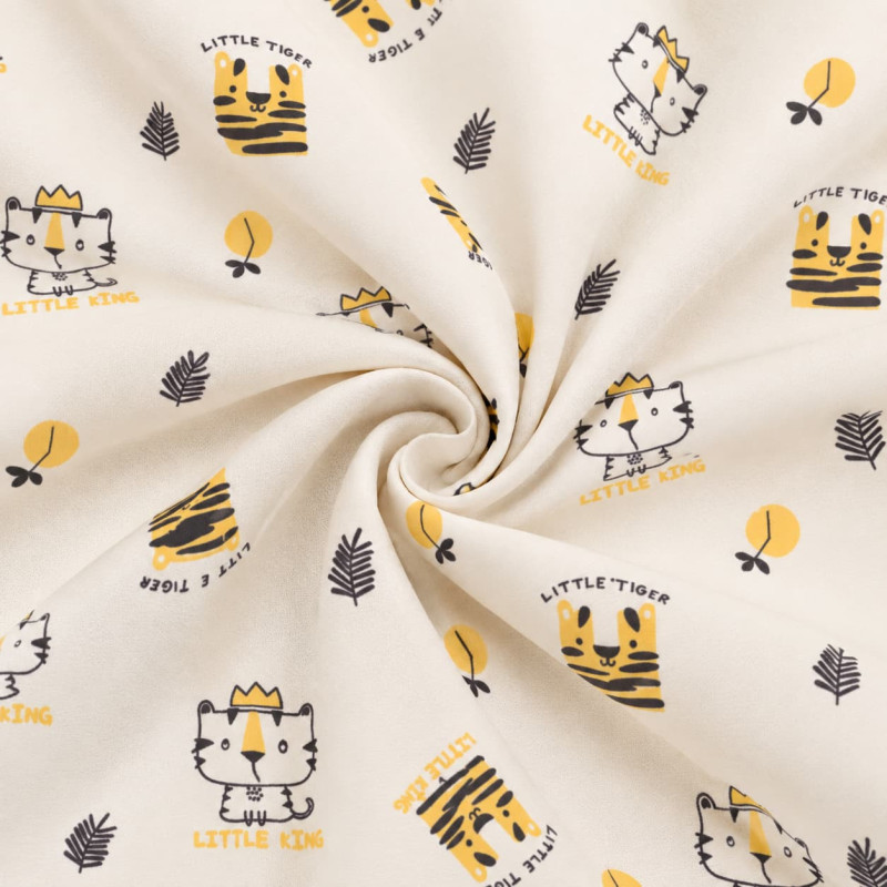 Jungle Vibes Printed Cotton Jersey - Maison Klem