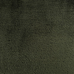 Tissu Suédine Envers Fourrure Kaki - Maison Klem