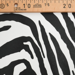 Zebraprint kunstleer - Maison Klem