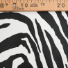 Zebra-Print Faux Leather - Maison Klem