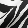 Zebra-Print Faux Leather - Maison Klem