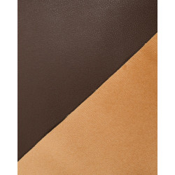 Simili Cuir Karmen Chocolat - Maison Klem