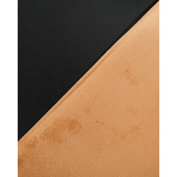 Simili Cuir Karmen Noir - Maison Klem