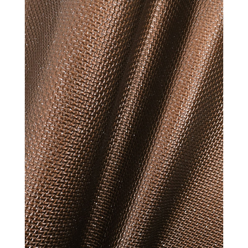 Simili Cuir Lurex Chocolat - Bambino - Maison Klem