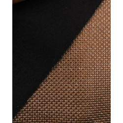 Simili Cuir Lurex Chocolat - Bambino - Maison Klem