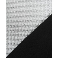 Simili Cuir Lurex Gris - Bambino - Maison Klem