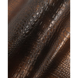 Simili Cuir Chocolat - Timsah - Maison Klem