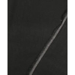 Lin Lavé Viscose Noir - Maison Klem