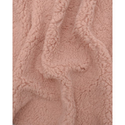 Pink Sherpa fabric