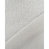 Light gray Sherpa fabric