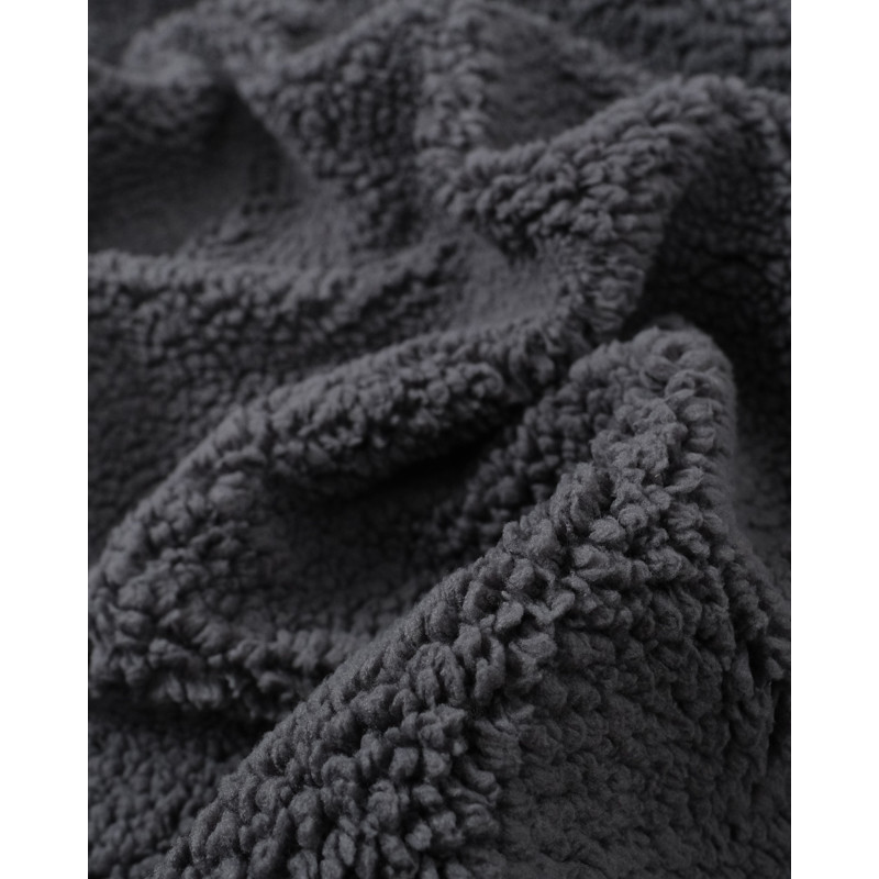 Anthracite Sherpa fabric