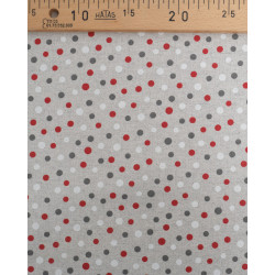 Linen Effect Coated 140 dobby 200 red