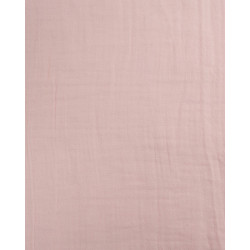 Double Gaze Bio 130CM rose dragée