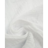 Double Gaze Bio 130CM Blanc - Maison Klem