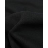 Rib Cuff Fabric Black - Leonore - Maison Klem