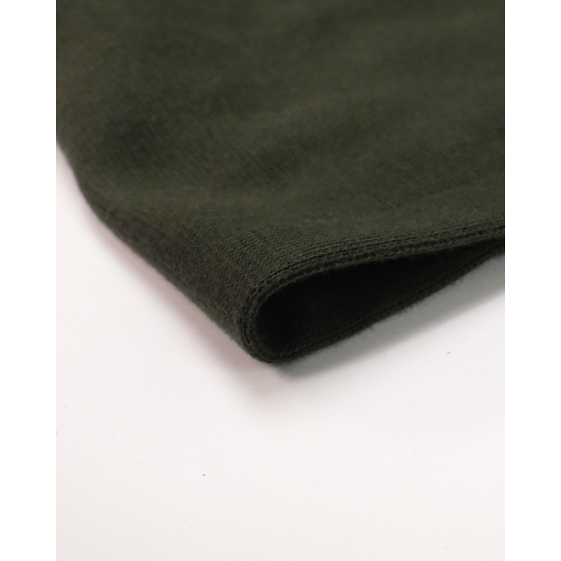 Rib Cuff Fabric Khaki - Leonore - Maison Klem