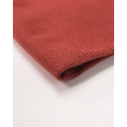 Rib Cuff Fabric Raspberry - Leonore - Maison Klem