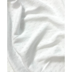 Jersey Ajouré Blanc - Maison Klem