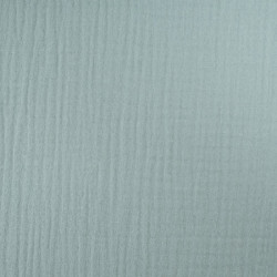 Double Gaze Uni Bleu Vert D'eau Mia Oeko-tex