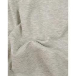 Molleton Jersey Ecru Chiné - Maison Klem